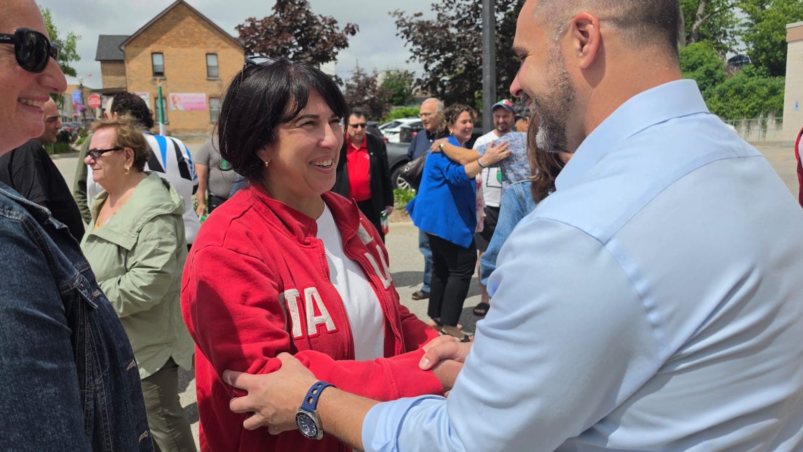 Nickolas Harper — meeting residents community event