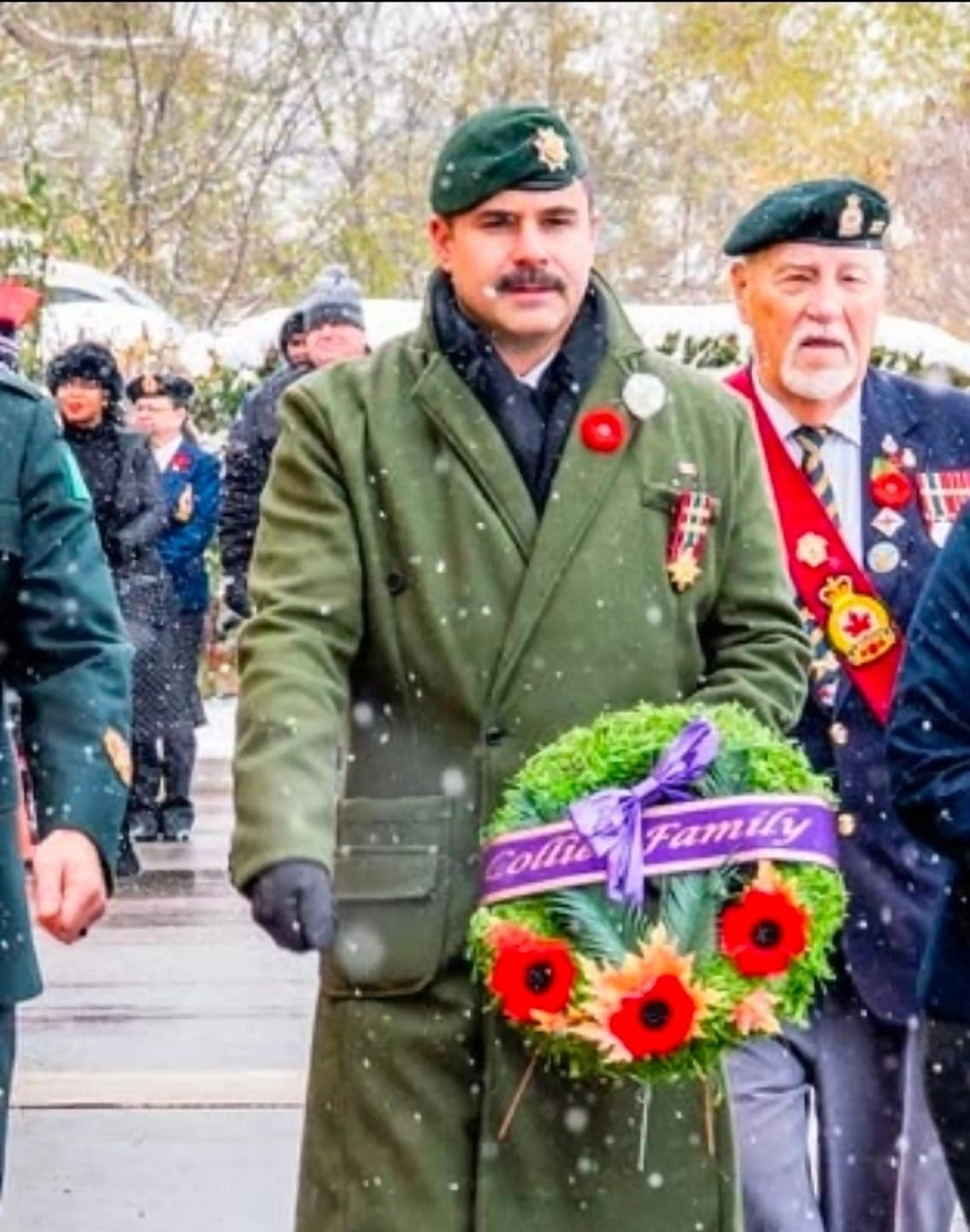 Nickolas Harper — remembrance day wreath